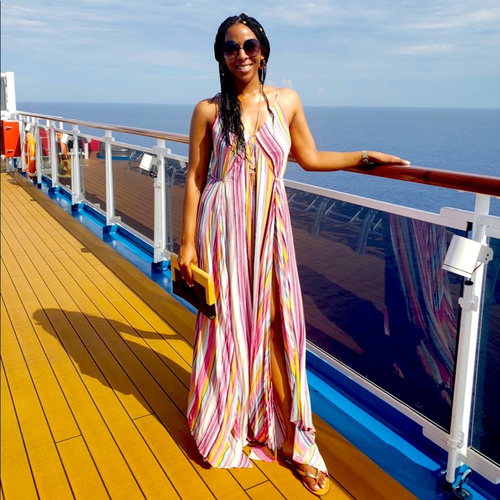 Multicolor Maxi Dress